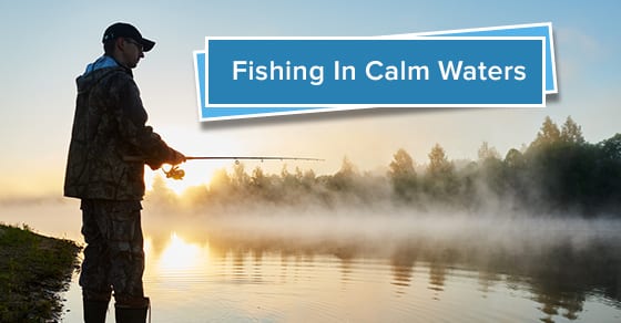 Fishing In Calm Waters