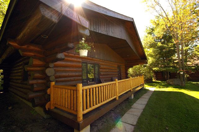 Hastings cabin exterior
